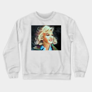 Marilyn Blue Crewneck Sweatshirt